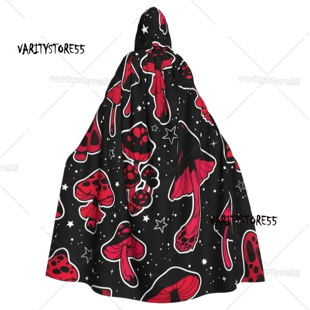 

Esoteric Art Mushrooms Geometry Cloak Halloween Party Fashion Cosplay Costumes