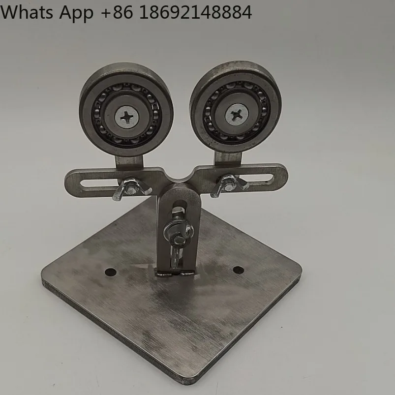 

Glass burning stainless steel roller, lamp worker heating glass rod tube desktop roller