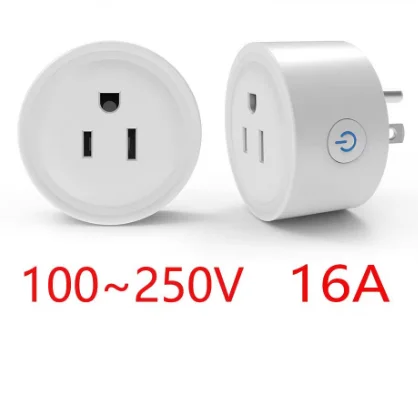 مقبس ذكي معيار الولايات المتحدة 16A HA اتصال MQTT مع إحصاءات الشحن 100-240 فولت