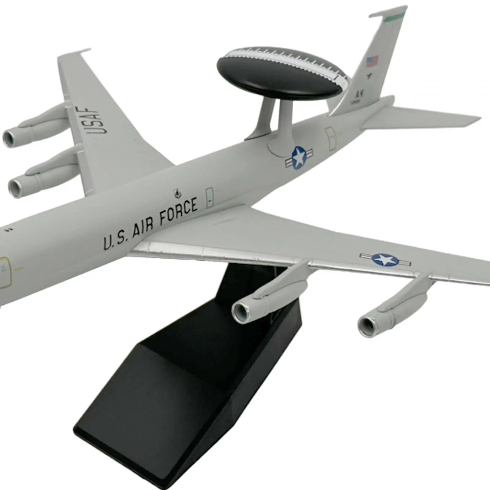 Échelle 1/200 USA E-3 Avion Moulé Sous Pression Modèle Simulation Avion De html pour Meuble TV Étagère Cafés brittop Décor