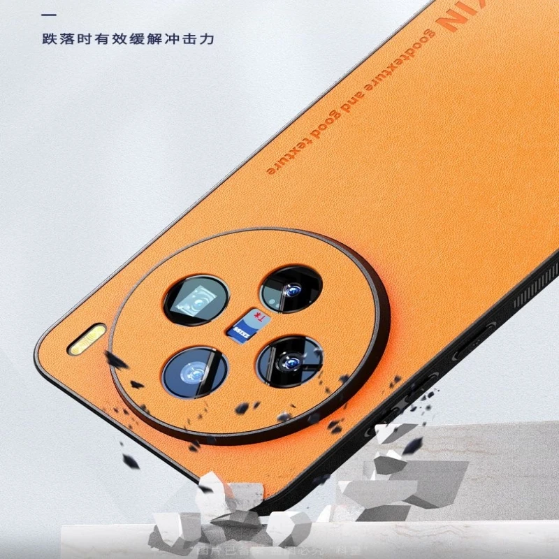 Case For Oppo Find X8 Pro X7 Ultra 5G Silicone Leather Phone Back Cover For Find X 8 Pro Camera Protect Shell Shockproof Bumper