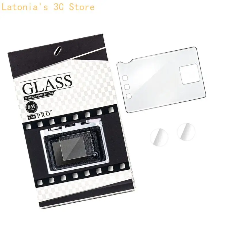 Camera Screen and Lens Tempered Glass Film Protector Set for Commute Travel X3UB