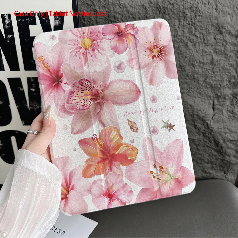 Capa para Samsung pad, capa dobrável para tablet compatível com Samsung para Galaxy Tab S7/S8/S9