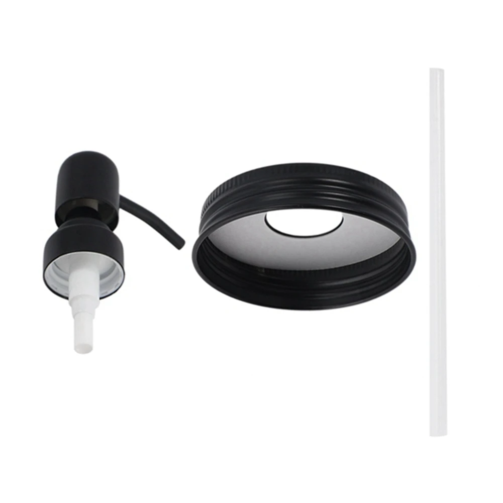 

Y50A-4 упаковки крышек для дозатора мыла Mason Jar с насосами, крышки для дозатора мыла для лосьона для декора банок Mason емкостью 16 унций с обычным ртом