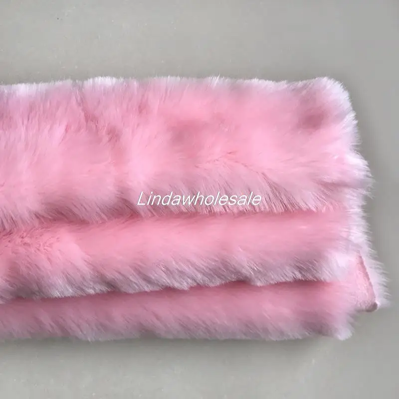 Wholesale 2.5cm pile plush fabric,faux fur fabric,DIY handmade material,Counter display cloth, image 3