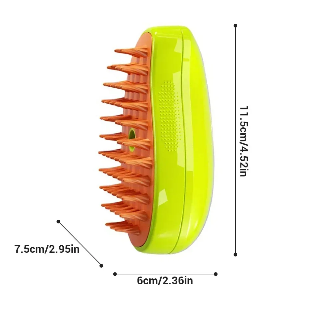 Pet Electric Spray Massage Comb Cartoon Anti-flying Hair Cat Dog Cleaning Supplies Pet Grooming Tools Massage Comb