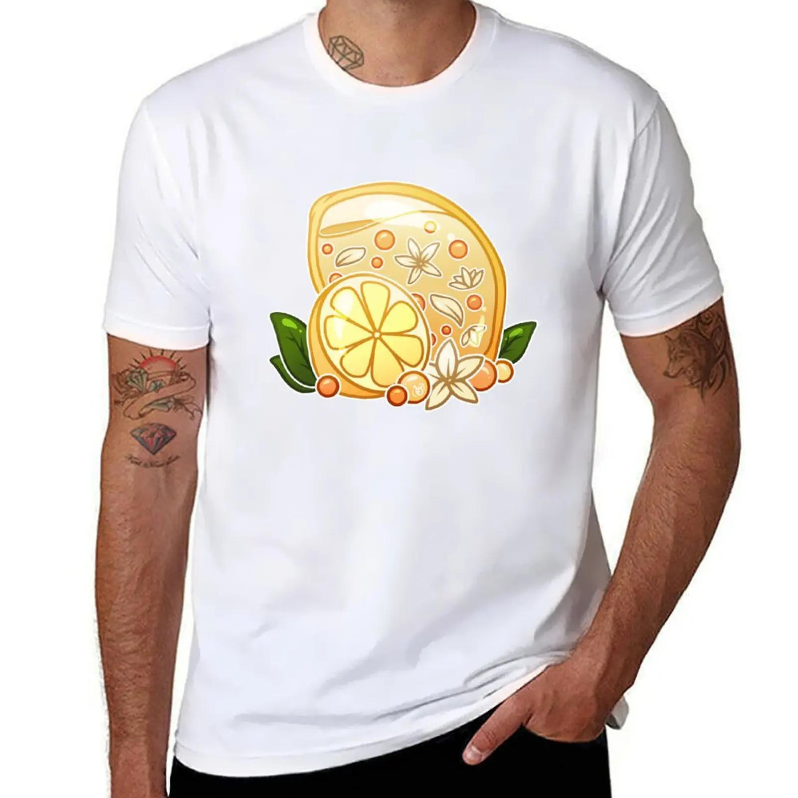 

Glass Lemon T-Shirt Work Comfort T-Shirt for Men