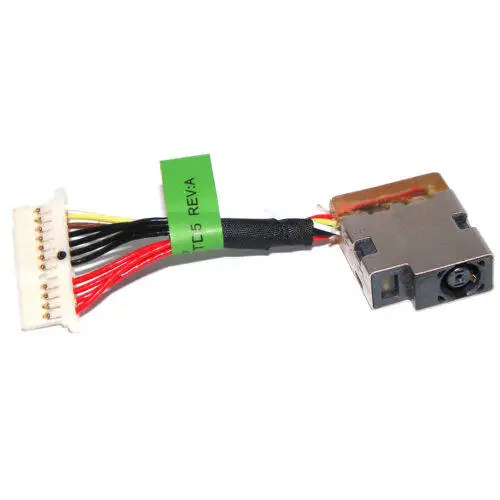 Power charging port and power connector compatible for HP15-CB076TX, CB007TX, TPN-Q193 and 15-CB 10pcs
