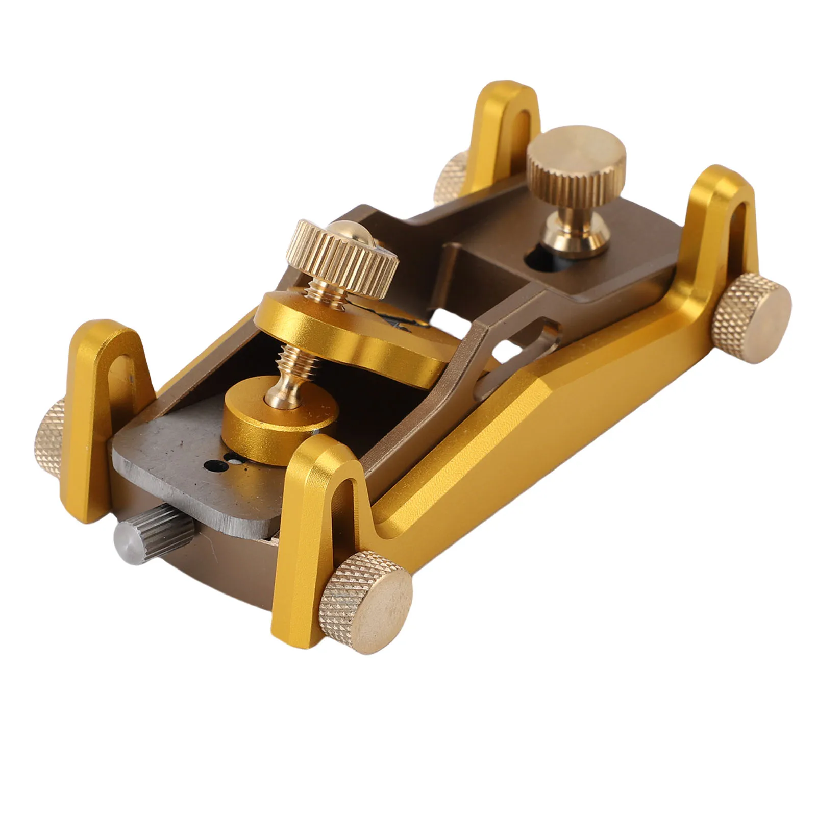 Plaina manual plano de ângulo baixo, ângulo ajustável, espessura fixa, plaina manual para carpintaria, plano de ângulo baixo, plaina curta