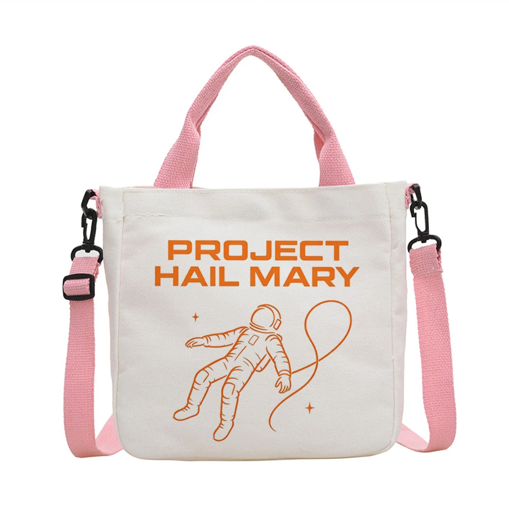 Project Hail Mary tote bag shoulder  shopping sac cabas grocery canvas  woman
