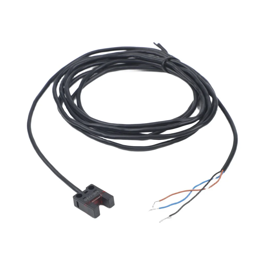 50mm Detection U-shaped Photoelectric Switch DC10-30V Anti-interference NPN PNP Infrared Sensor IP66 Industrial Photoelectric
