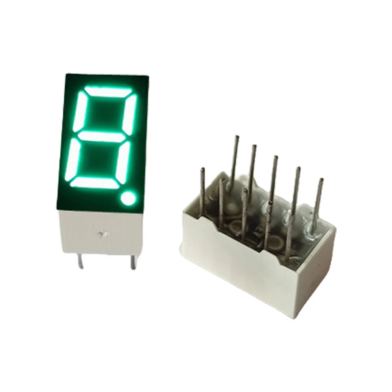 0.36 Inch Yellow/Blue/Green/Red Display LED Display 1 Bit Cathode/Anode Digital Bar Chart for Smart Appliances Mobile Charging