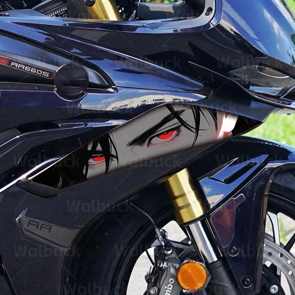 Motorcycle Accessories Aero Wing Sticker Decorative Racing Body Side Strip Fairing Decal For LONCIN VOGE RR 660S rr 660s 2024