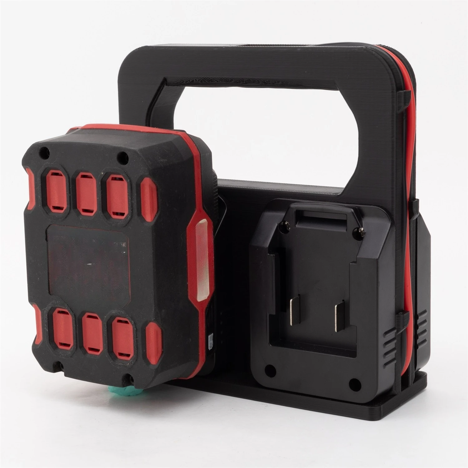 

Battery Extender For Lidl Parkside X20V Lithium Battery Adapter Extender Compatible With 4 20v Batteries(Without Battery)