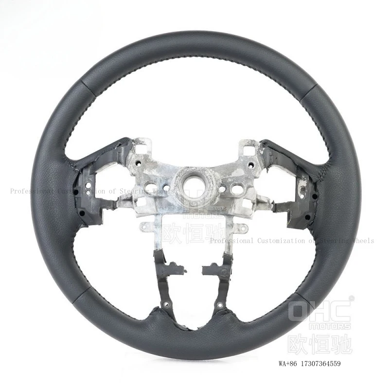 Suitable for 2014-2020 Japanese Honda Fit full-leather car steering wheel custom modification and upgrade wholesale