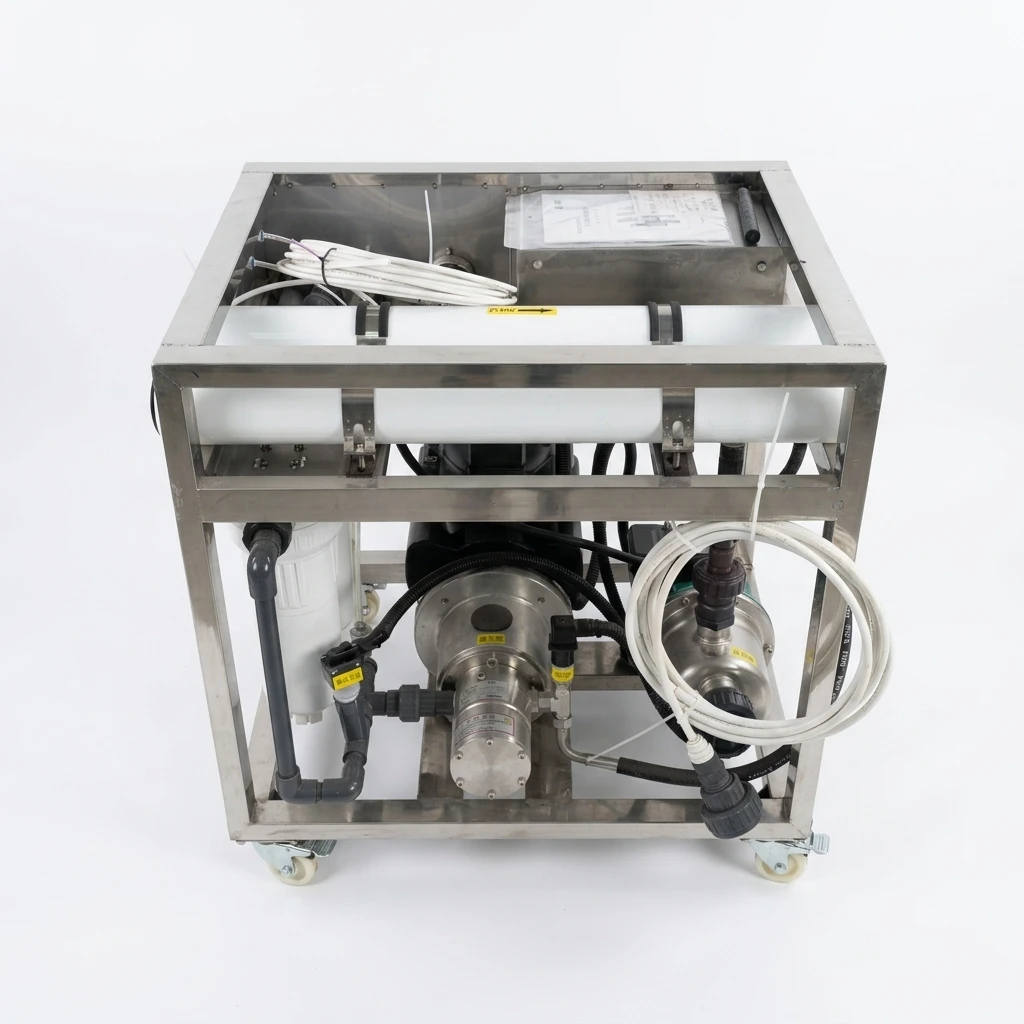 For Marine-Grade Seawater Desalination System with RO Membrane Lithium Molecular Sieve Pump 220V/380V 1 Year Warranty customize