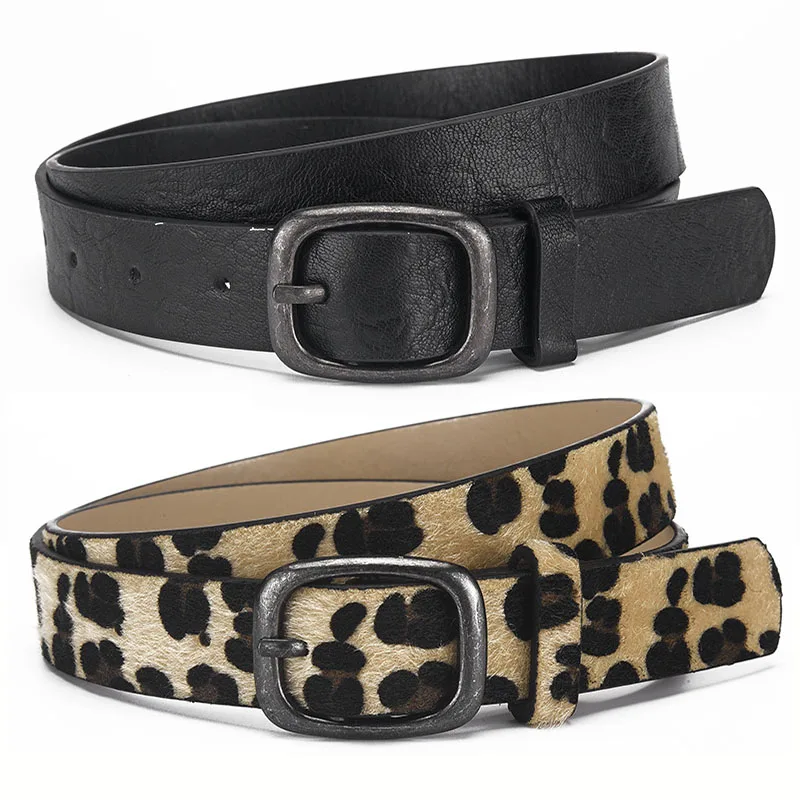 High Quality Leather Women Belt Designer Belts for Women Jeans Strap Metal Buckle belt