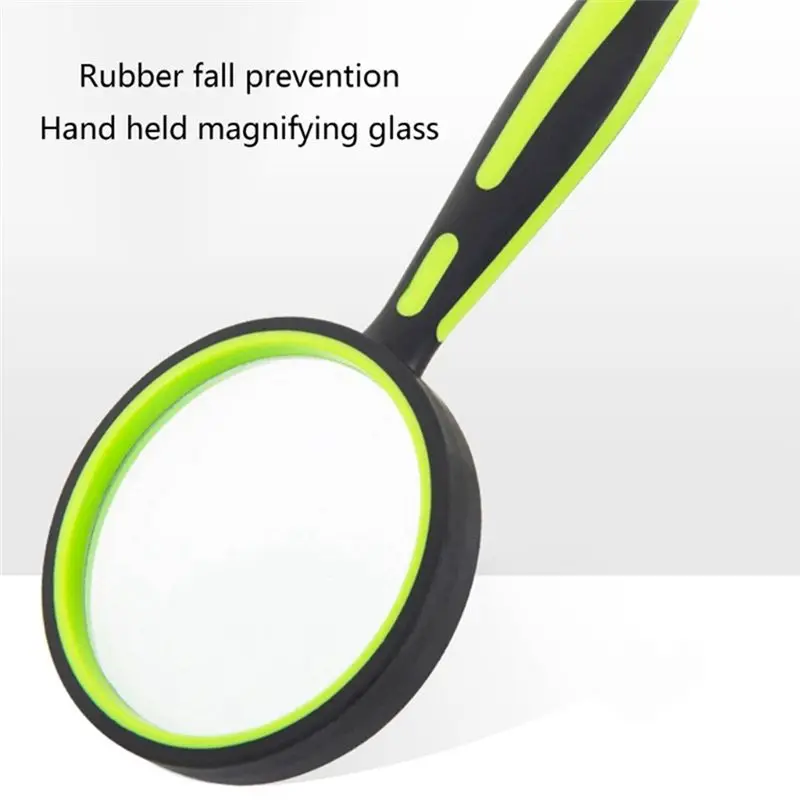T21C Portable Magnifying Glass 110Mm Diameter Lens Is Suitable For Reading Books And Newspapers For The Elderly