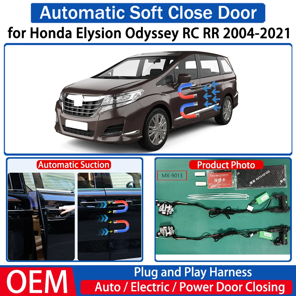

for Honda Elysion Odyssey RC RR 2004-2021 Car OEM Automatic Soft Close Door Electric Suction Kit Auto Power Closing System