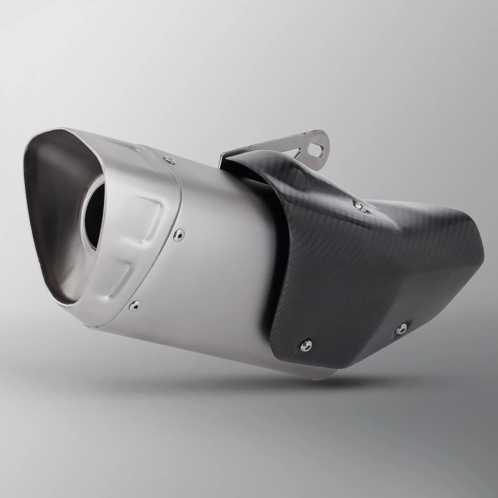 

Универсальная выхлопная труба мотоцикла 38-51 мм CBR300 YZF-R3 MT-03 R10, выхлопная труба