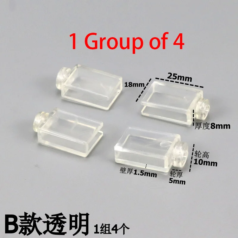 

1-20Pcs 5mm Aquarium Acrylic Clip Glass Cover Support Holders Accessories Transparent Fish Tank Cover Plate Bracket Clamp