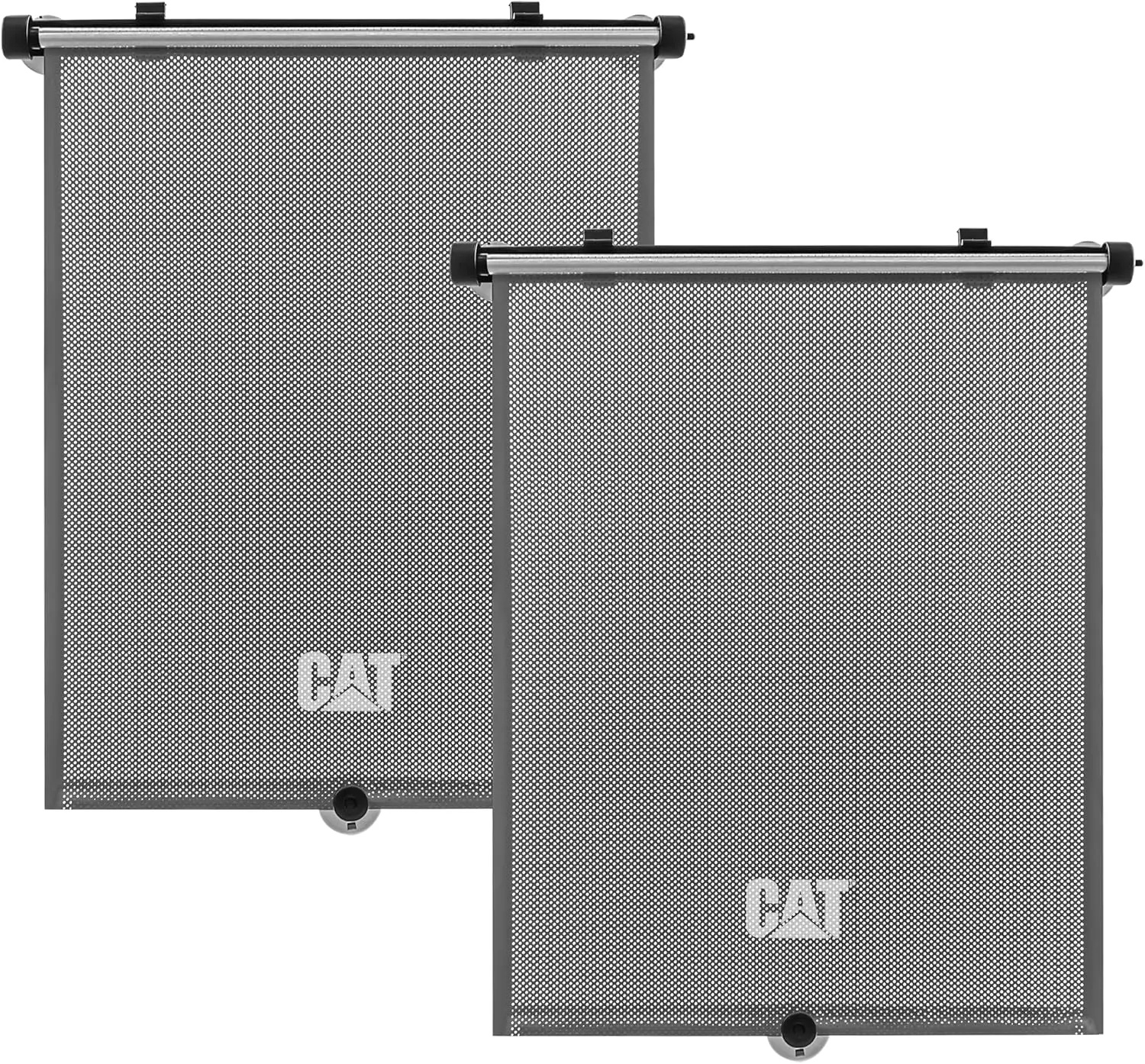 

Выдвижные шторы на заднее сиденье, 2 шт., защита от ультрафиолета, 14x19 дюймов, серые, универсальная посадка