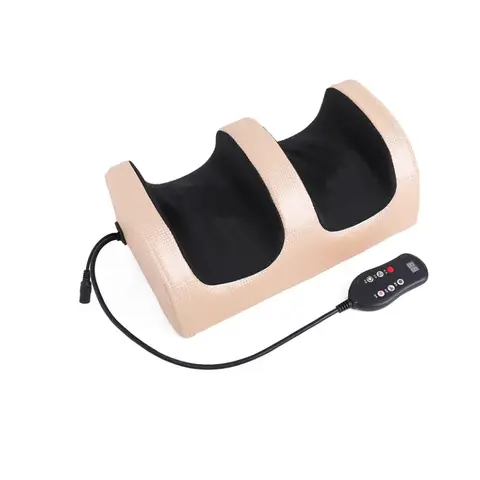 Electric Foot Massager Heating Roller with Remote Control Shiatsu Kneading Deep Tissue Muscles Daily Relax Relief Foot Stress