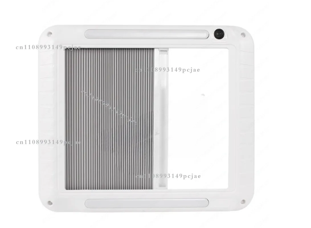 RV modification accessories Trailer wagon ventilation fan sunshade exhaust fan shade