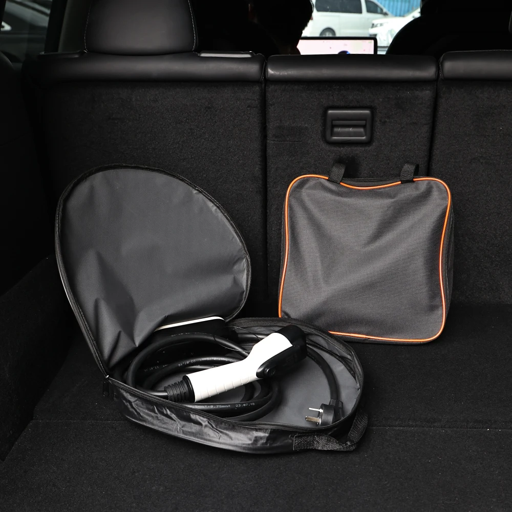 JDMEX Electric Car charger Storage Bag EV Car Charging Cables Carry Bag Portable Charger EVSE Waterproof Storage Bag