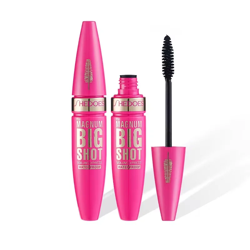 Black Thick eye black Lengthened Waterproof Sweat proof Lasting Lasting Lasting Mascara Setting Cream