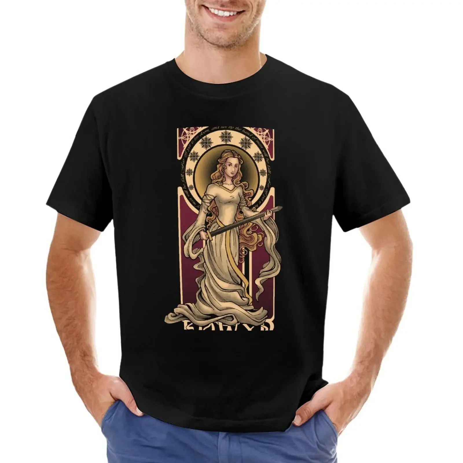 Shieldmaiden of Rohan T-Shirt tops tees mens clothes