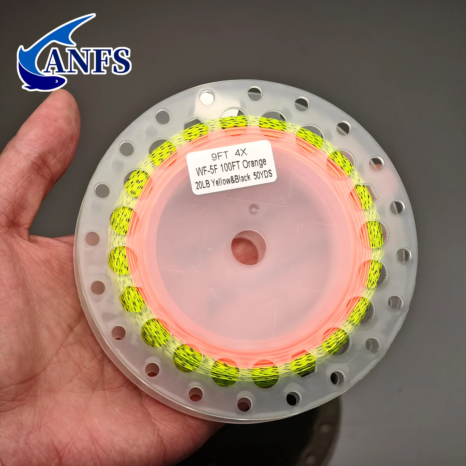 Kit línea de pesca con mosca ANFS – WF-5F flotante y líder 4X - imagen 2