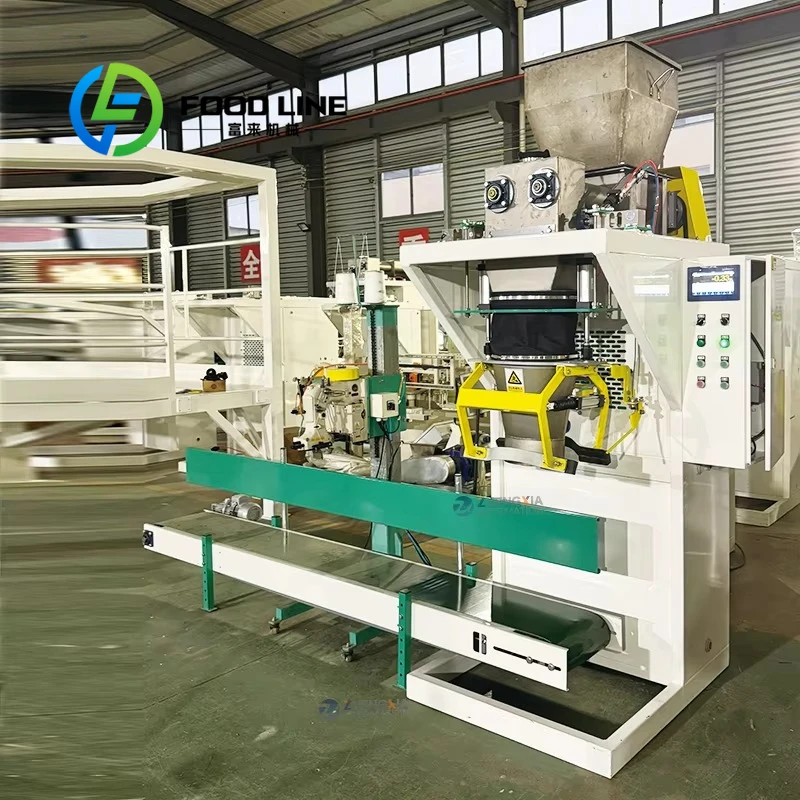 Multi-Function 5kg 25kg 50kg Milk Powder Starch Weighing Bagging Machine Metal Ore Powder 20kg Flour Filling Machinescustomize