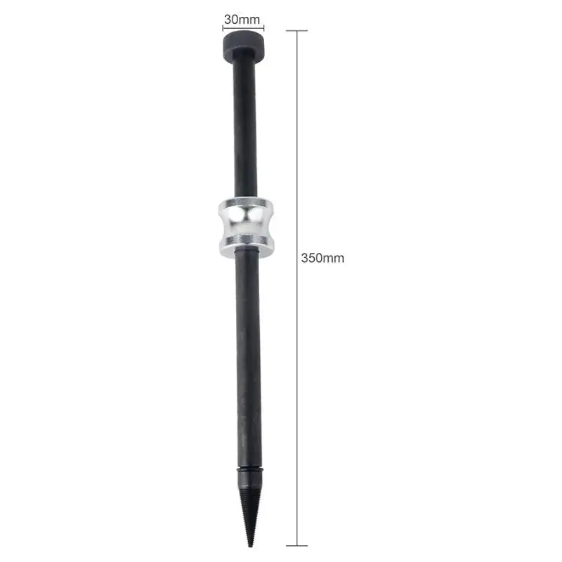 

1Pc Steel Injector Seal Puller Tool,Fuel InjectorRemoval DisassemblyTool withConeThreadTip and Slide Hammer for CarCopper Washer