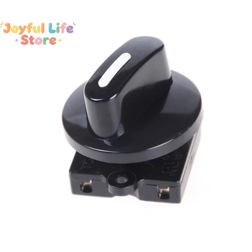 Hot Sale 4-Position 3-Way Rotary Selector Switch with Knob, 13A 120VAC for Fan