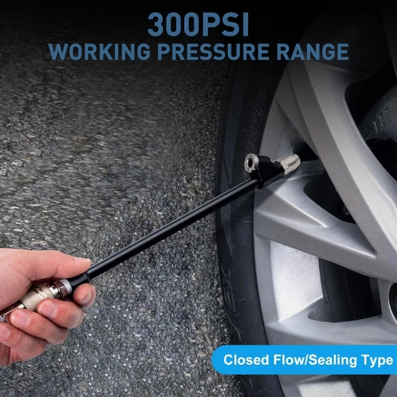 

Strong Copper Iron Tires Inflation Includes 2 Rods & 2 Couplers for Truck