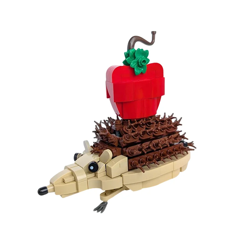 398pcs MOC Hedgehog Creator Model Building Blocks Construction Assemble DIY Christmas Gift Creative Education Brick Toy Idea