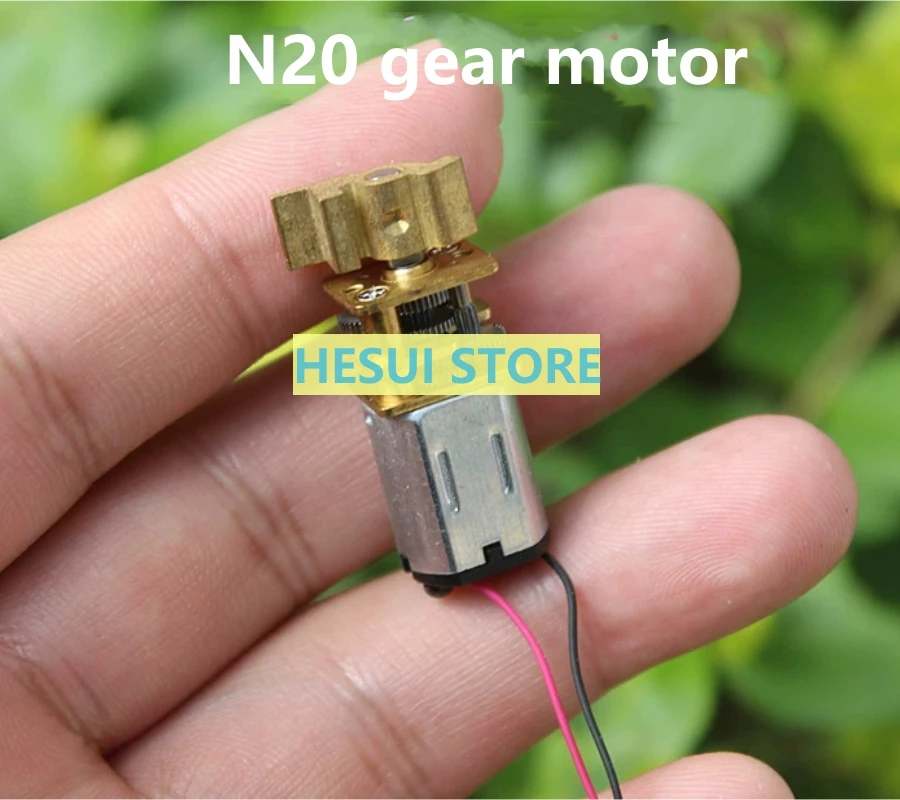 1/3PCS N20 gear motor with eccentric wheel