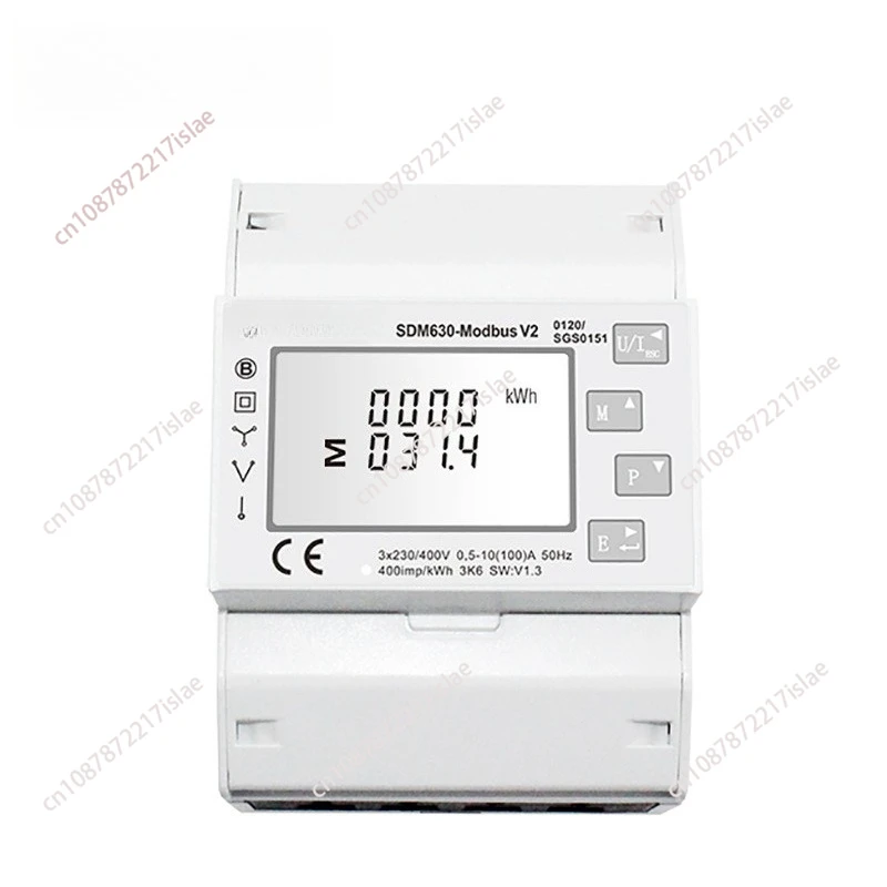 Three Phase Multichannel  Meter For SDM630Modbus V2