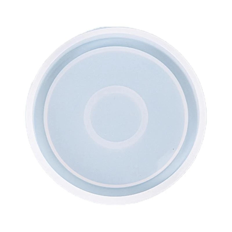 Round/Heart/Plum Blossom Epoxy Molds Resin Casting Molds for Making Coasters DIY Resin Artwork