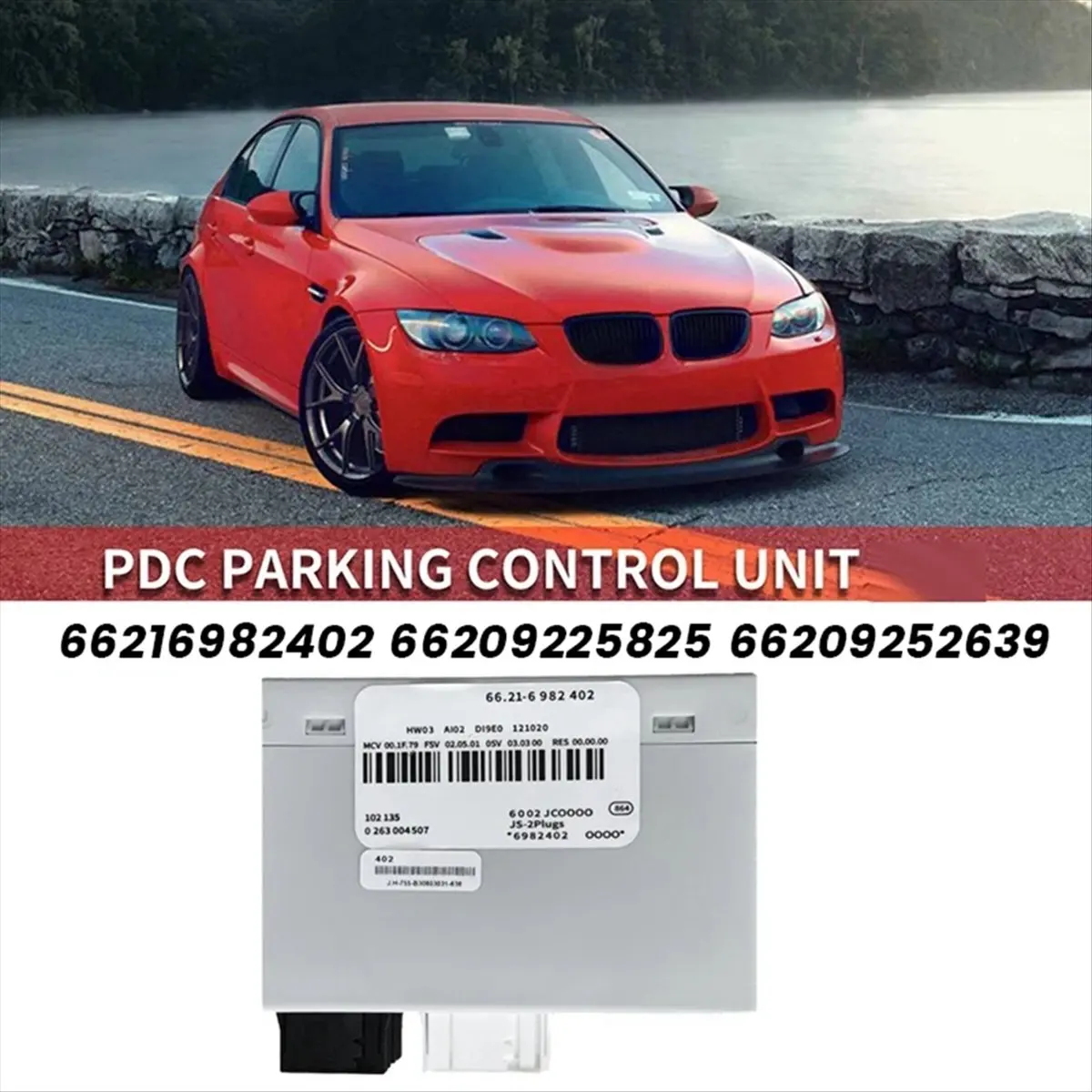 Car Parking Distance Control Module 66216982402 for E87 E88 E81 E82 E84 E90 E91 E92 E93 2006-2013 66209252639