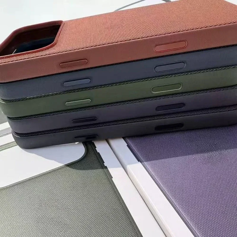 Für Magsafe Techwoven Magnetische Hülle für IPhone 17 Pro Max 17 Pro Hüllen Drahtlose Ladeabdeckung mit Kamera-Steuertaste
