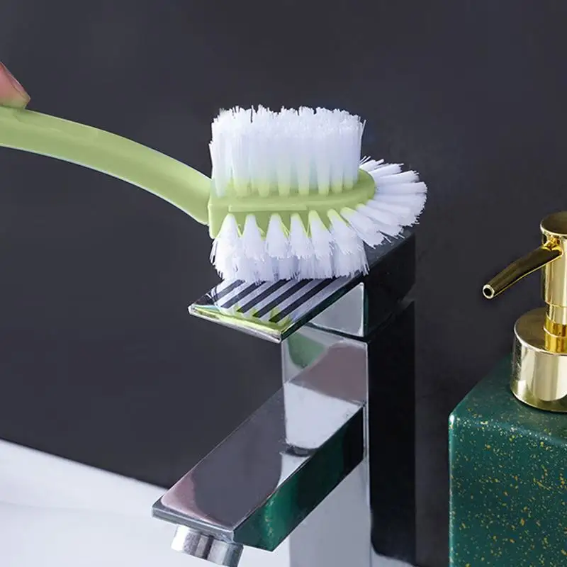 Shoe Washing Brush Five-sided Shoe Brush No Dead Corner Bathroom Cleaning Brush Dish Brush Portable Cleaning Scrubbing Brush