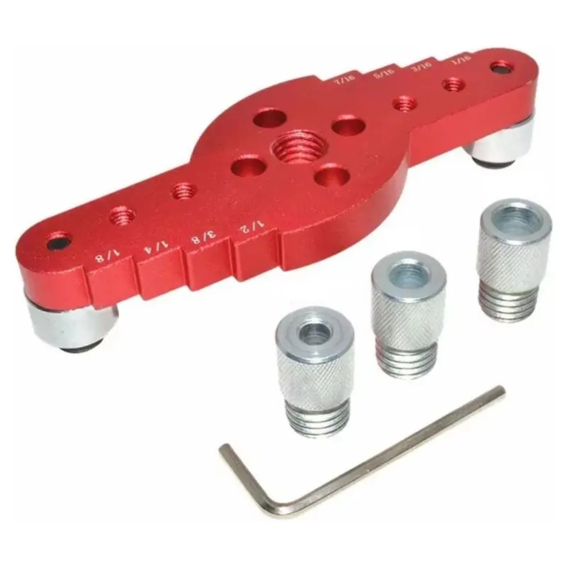 DTA4-Marking Tool For Woodwork Woodworking Doweling Jig Fixture Drilling Guide Tool
