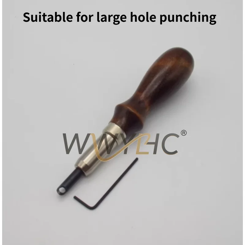 

Large Hole Punch Tool Heavy-Duty Hole Cutter for Handmade Leather Craft