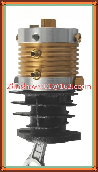 30MPA single cylinder high pressure air pump universal pump head 4500psi pneumatic universal cylinder head