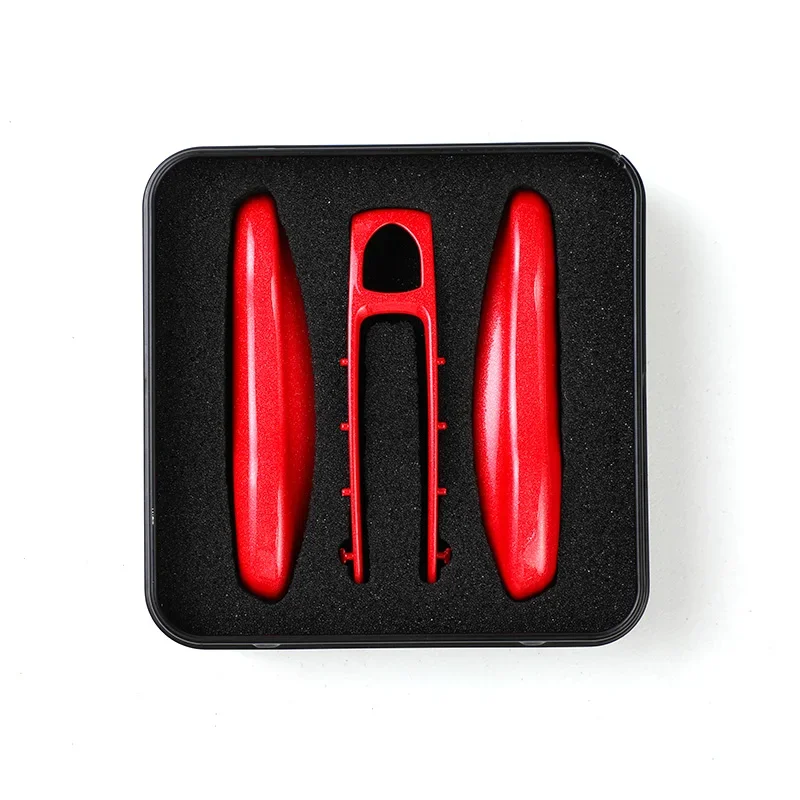 3PCS Smart Key Shell Cover Case für Porsche Neue Cayenne Panamera 911 992 Taycan Auto Schlüssel Fall Auto Zubehör schutzhülle