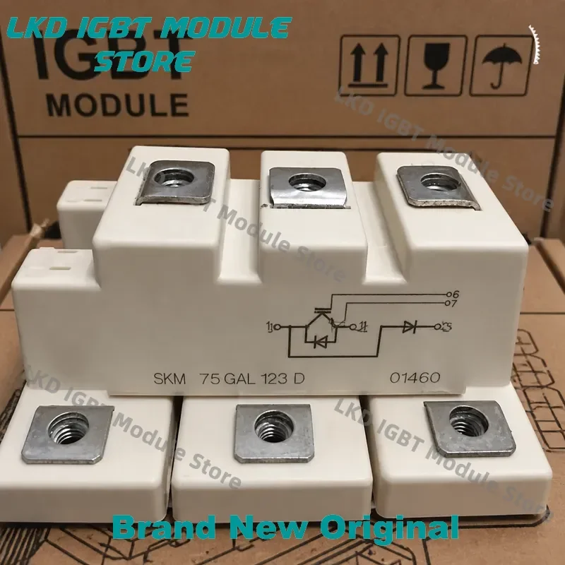 for SKM75GAL123D for SKM75GAL128D New Original Power Module High Quality Electronic Component Fast Shipping Reliable