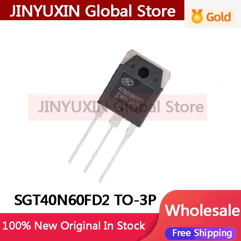 5-10 قطعة العلامة التجارية الجديدة الأصلي SGT40N60FD2 SGT40N60FD2PN 40N60 FD2 40N60FD2 TO-3P 40A 600V IGBT الترانزستورات أفضل جودة في المخزون #1