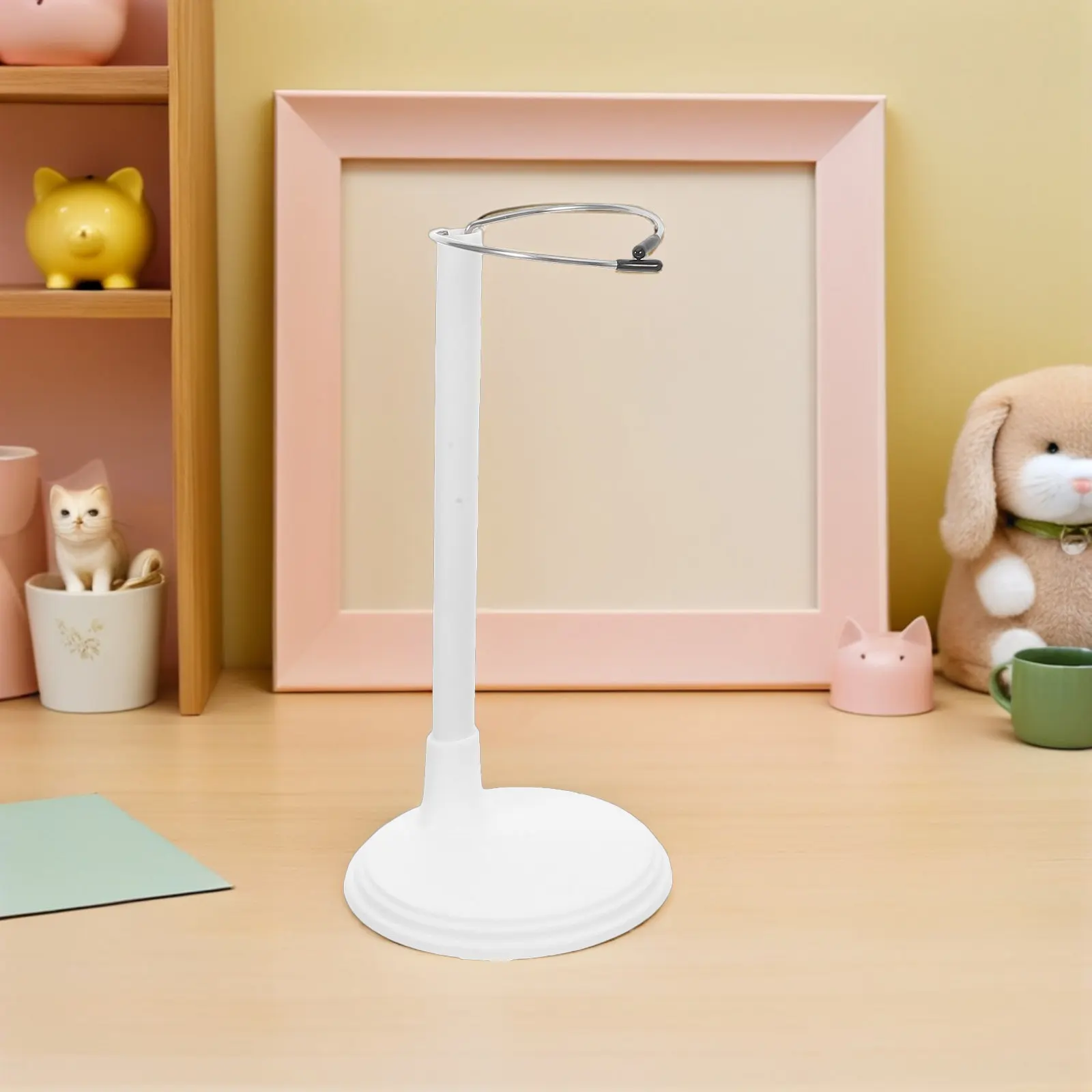 6Pcs Adjustable Display Stands for American Baby Figures Miniature Holders Shelf Decor Collectibles Support Bases Plastic view 5